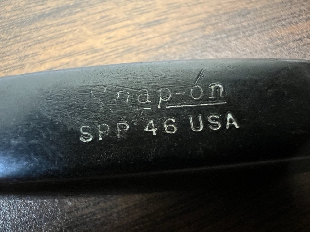 Snap-on Tools SPP46 Mini Black Hard Handle Slotted Flat Tip Screwdriver USA