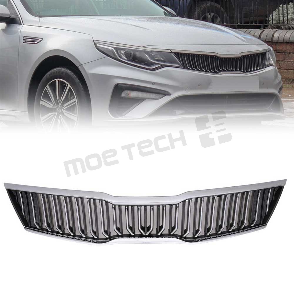 Chrome Front Bumper Upper Grille For 2019-2020 Kia Optima 86350d5510