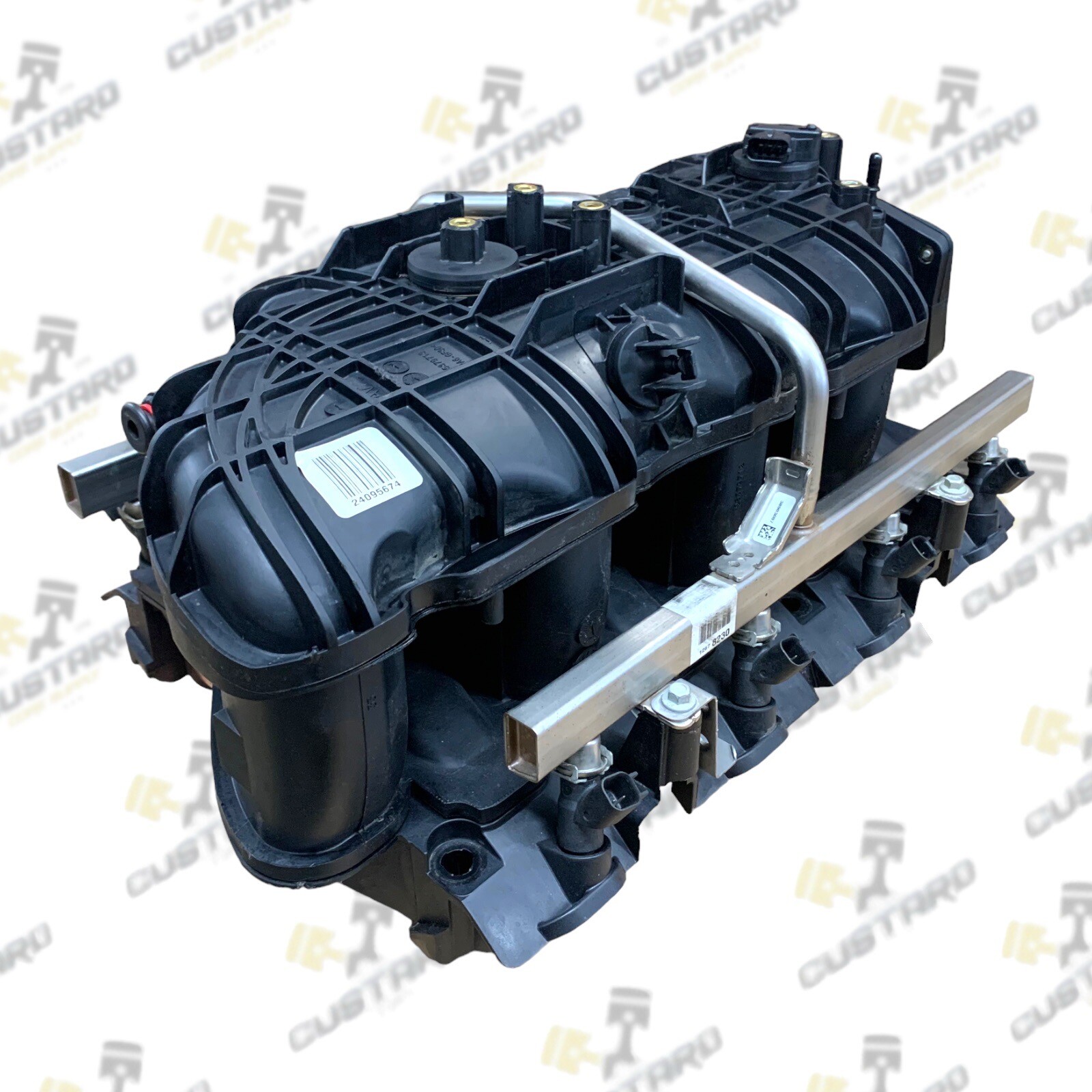 Genuine GM 6.0L 6.2L Intake Manifold Square Port w/ Fuel Rails & Injectors