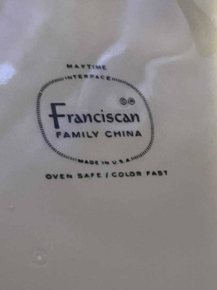 Franciscan Maytime 5 Piece Place Setting MINT