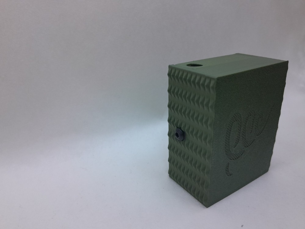 Heltec V3 Meshtastic Case and Battery radio node case and battery only. GREEN