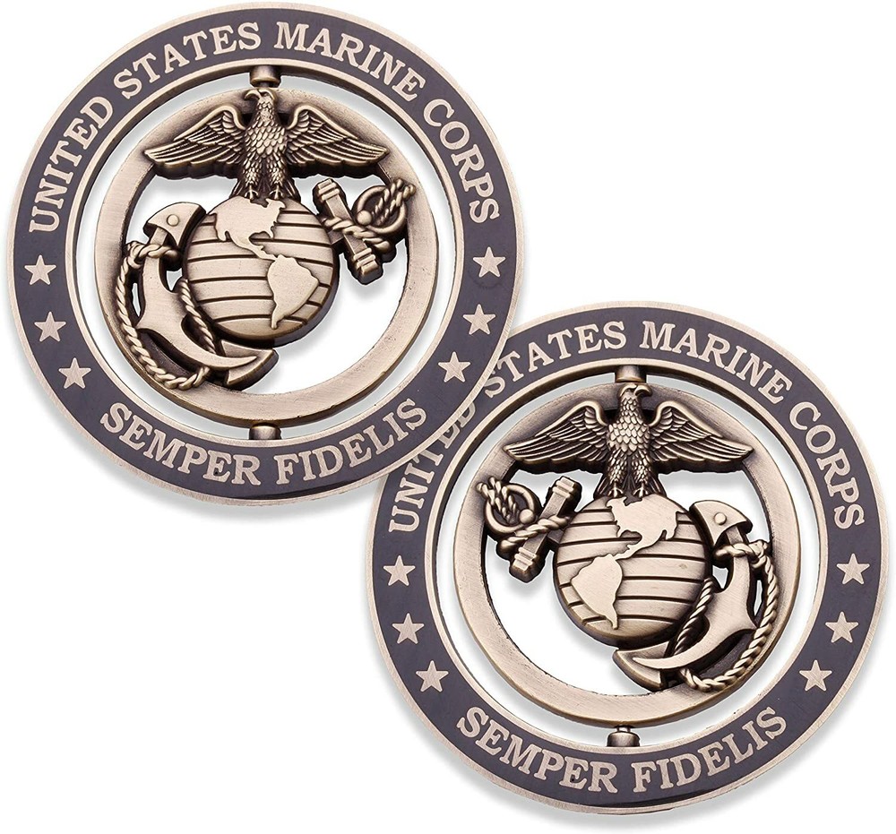 Marine Corps EGA Spinner Challenge Coin