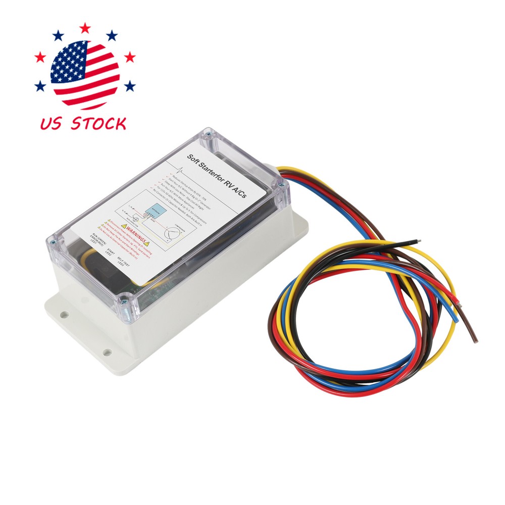 A/C Soft Starter Smart Control Kit Enables Easy Start an A/C & Appliances on RV