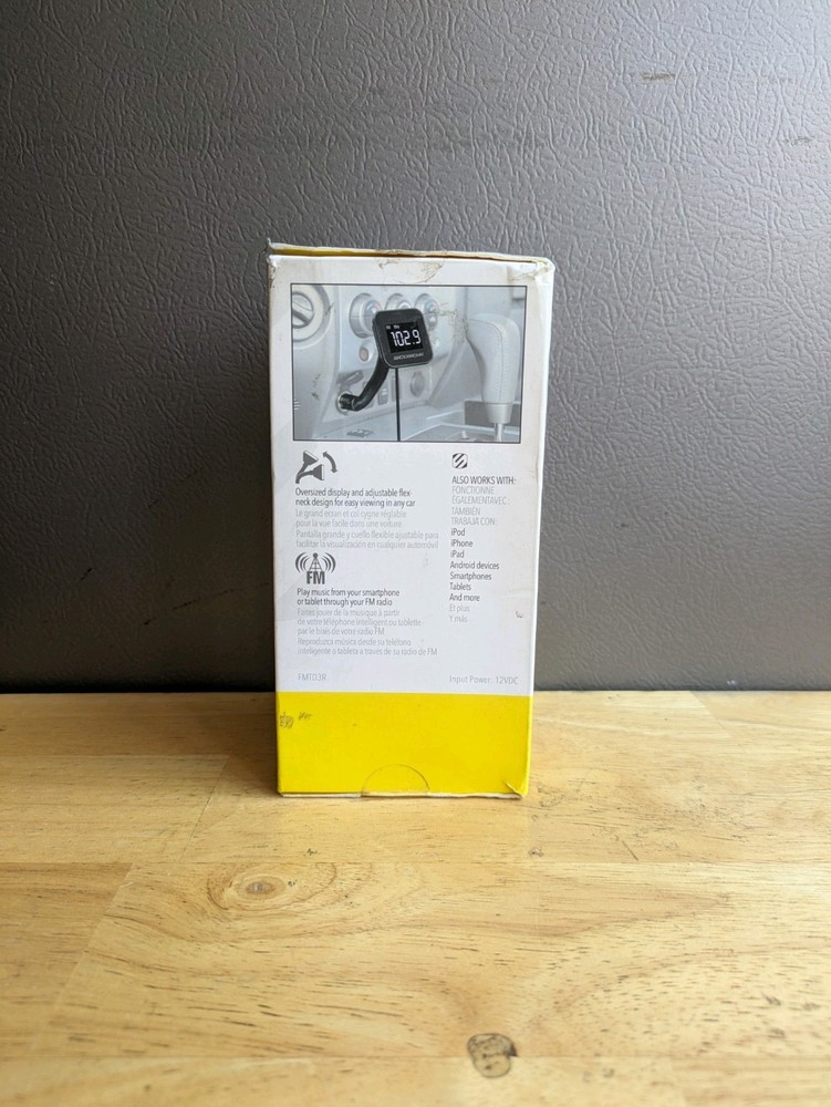 Scosche FM Stereo Transmitter with LCD Display