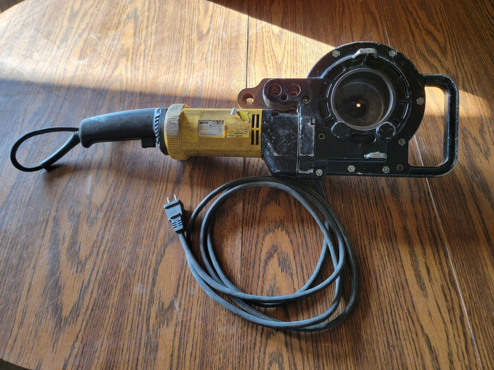 REMS Curvo Electric Pipe Bender Set 580000