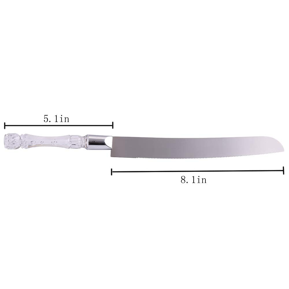 Wedding Cake Knife and Server Set