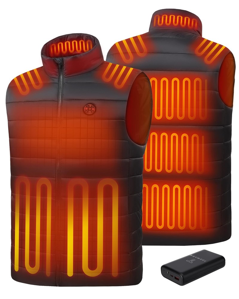 Heated Vest Medium Black
