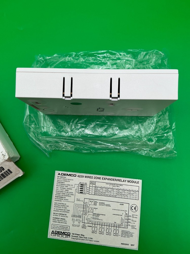 ADEMCO 4229 Wired Zone Expander Relay Module