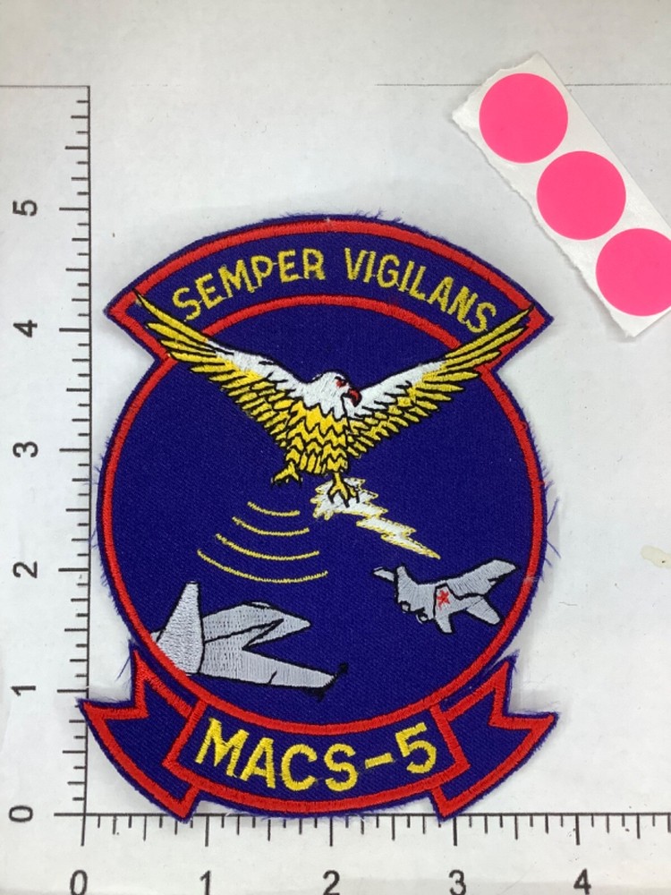 VINTAGE USMC MACS-5 SQUADRON  PATCH