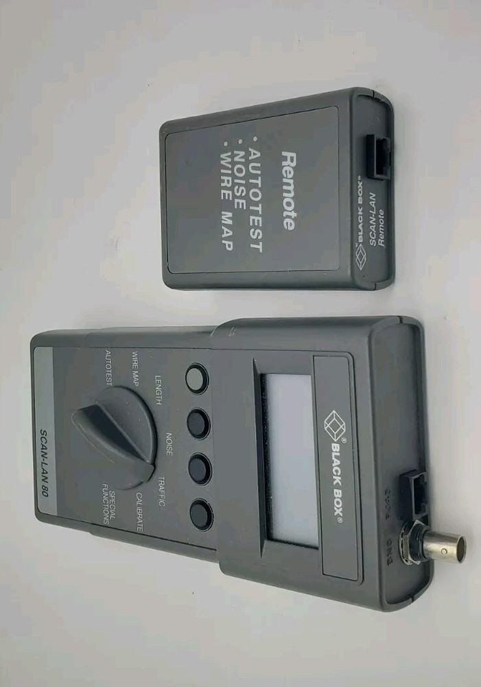 BLACK BOX SCAN-LAN 80 Cable Scanner And Remote Box
