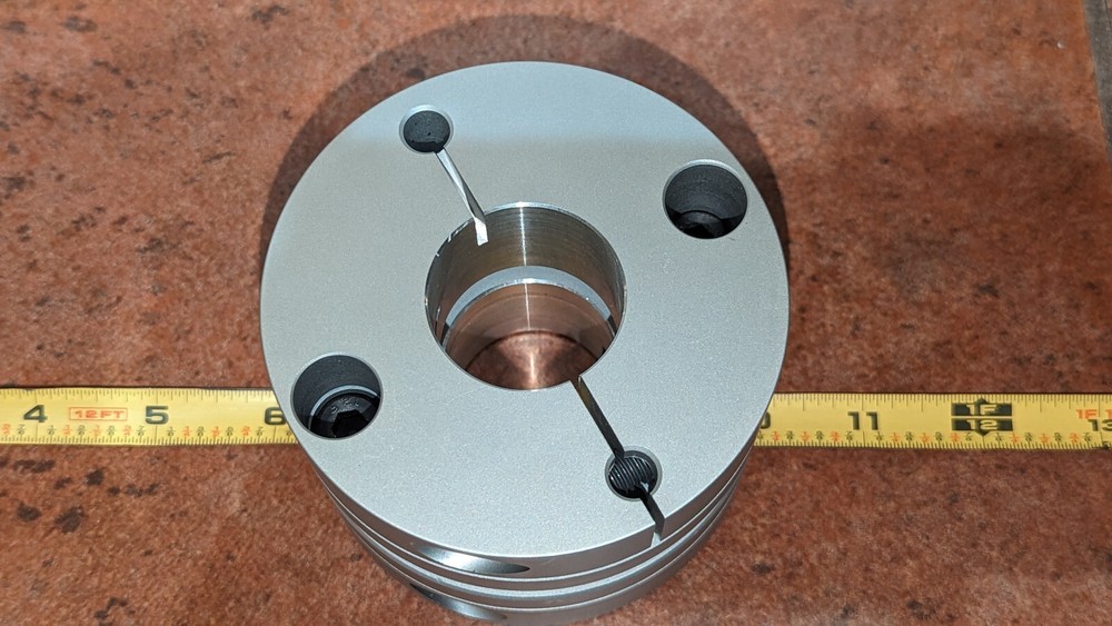 (1) Zero Max Size 90 Single Flex Servo Coupling SD090R-022-022