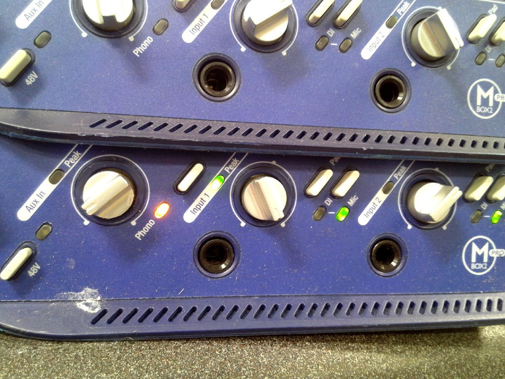 Digidesign MBox2 Pro Audio MIDI Interface No Power Supply