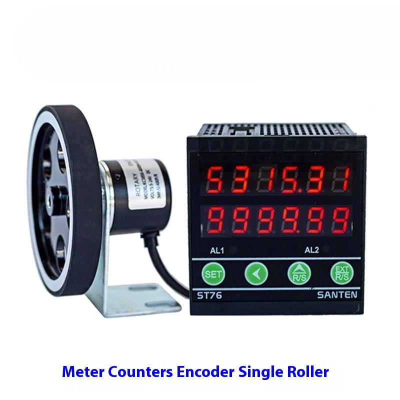 Meter Counter Roller Type High Precision Electronic Digital Length Counting