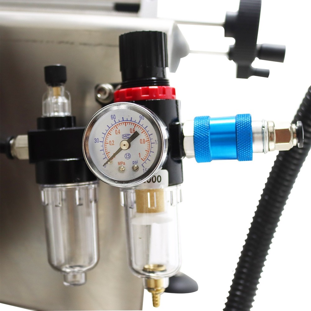 8mm Double Head Automatic Pneumatic Paste&Liquid Filling Machine 10-100ml