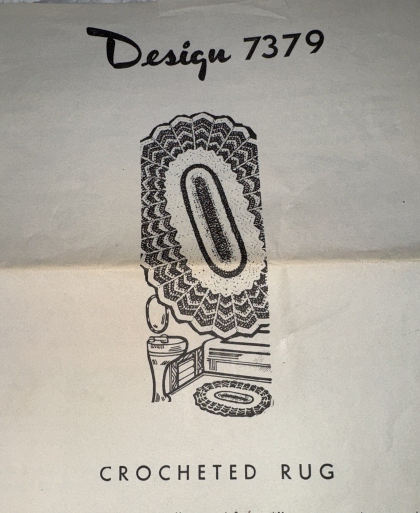 Vintage original Grit Mail Order Crochet Patterns
