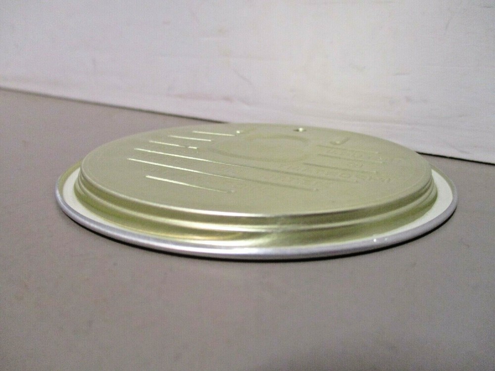 50 Pack 83mm Ring-Pull Canning Lid Easy Open Tinplate Round Full Aperture