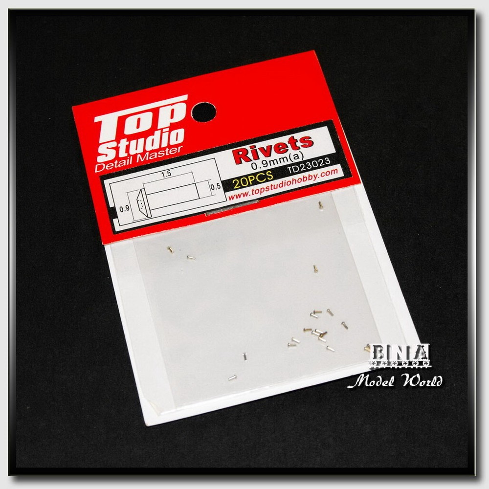 Top Studio 0.9mm Rivets