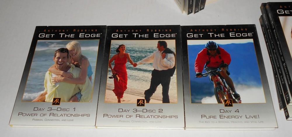 Anthony Robbins Get The Edge A 7-Day Program Audio CD Course Transform Your Life