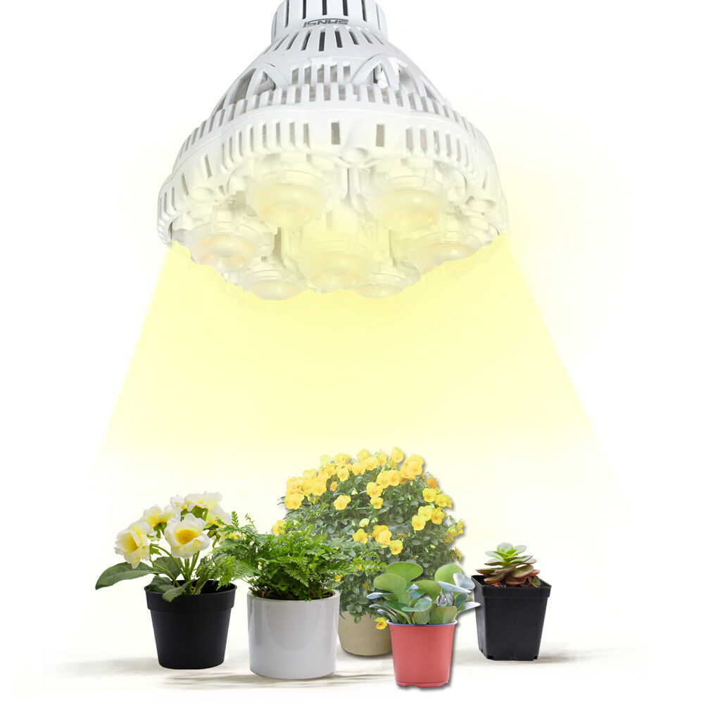 LED Plant Grow Light Bulb 10W 15W 24W 36W Full Spectrum Indoor Veg Bloom Flowers
