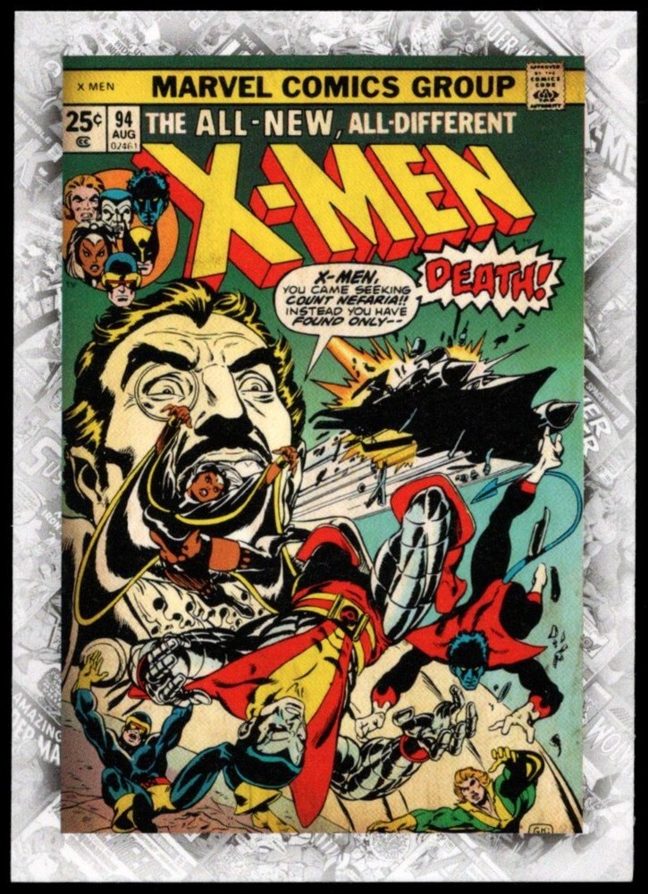 2012 Marvel Beginnings 2 "BREAKTHROUGH ISSUES COVER" Card #B-61..UNCANNY X-MEN