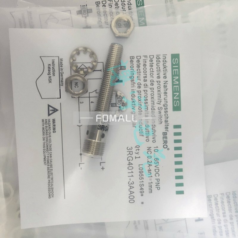 1Pcs New Proximity Switch 3RG4011-3AA00 3RG40113AA00
