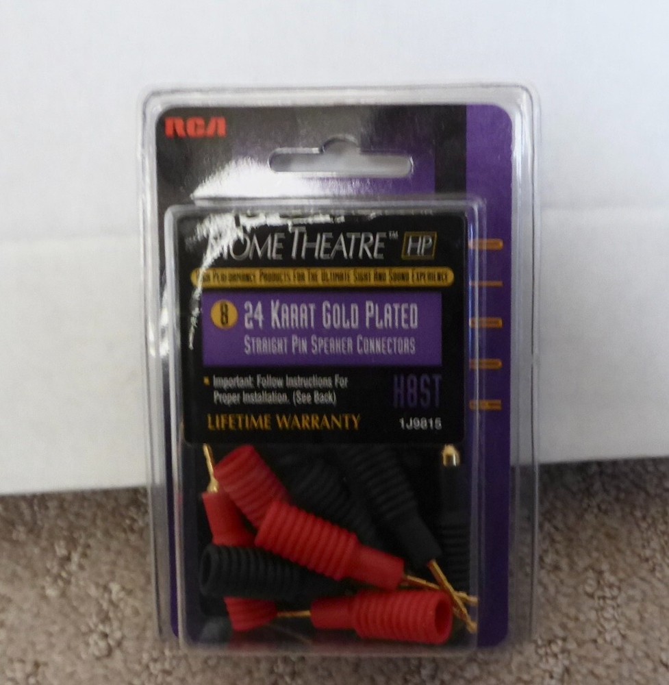 RCA Straight Pin Speaker connectors