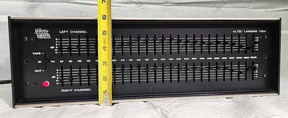 Altec Acousta-Voicette 729A Stereo Equalizer