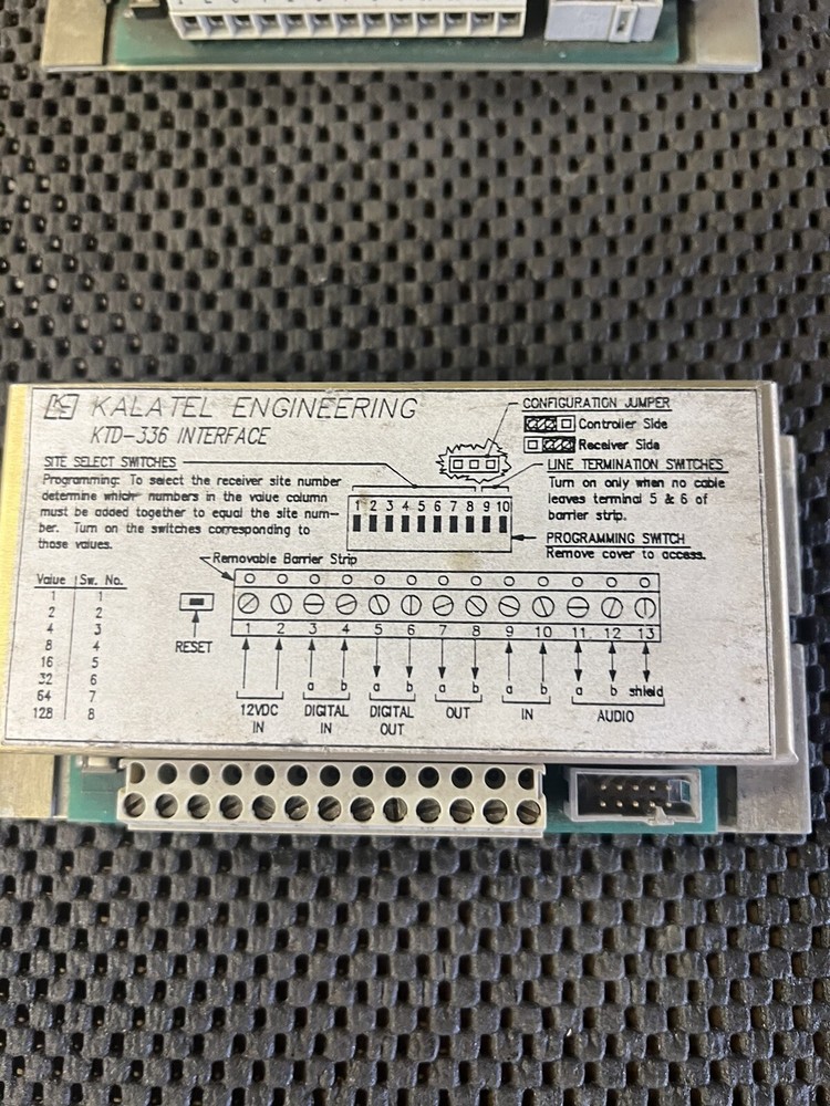 Kalatel KTD-336 Interface, NNB