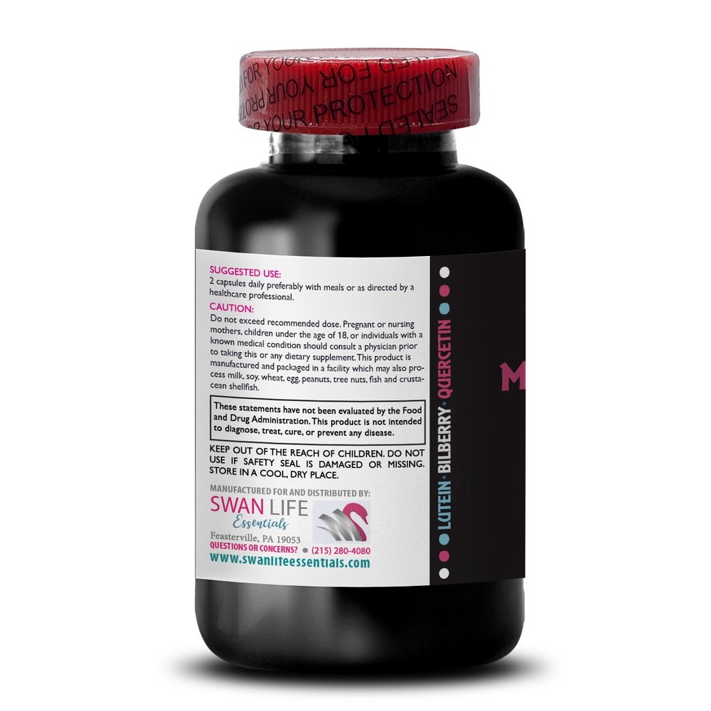 Grape seed extract for eyes - MAXIMUM VISION SUPPORT - Eye care 1Bot 60Caps