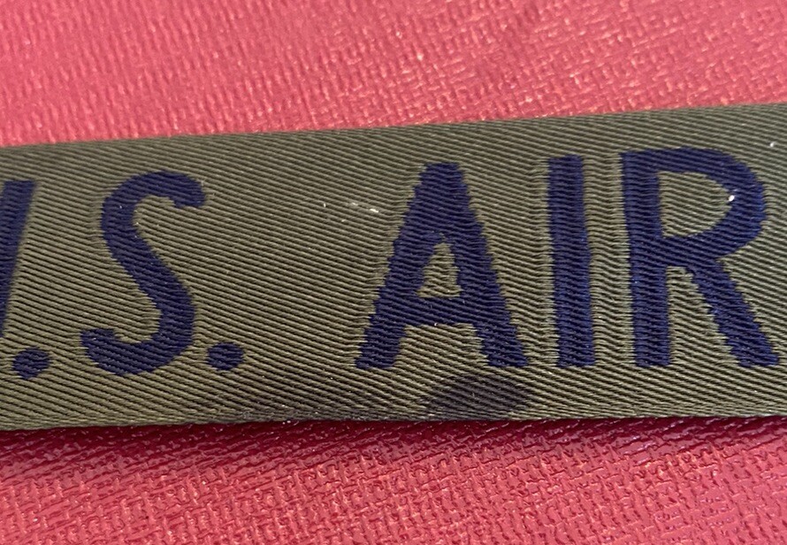 USAF US AIR FORCE UNIFORM CHEST PATCH