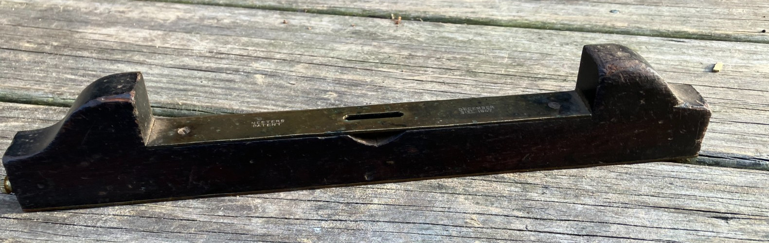 Nesters Patent 1867 Clapboard Gauge