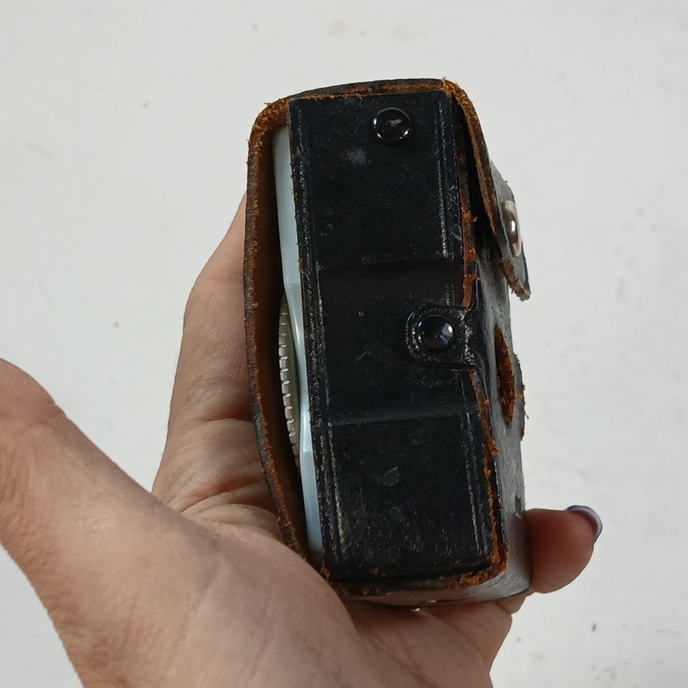 VINTAGE SUNSET UNITTIC MODEL 31 CAMERA LIGHT METER WITH CASE