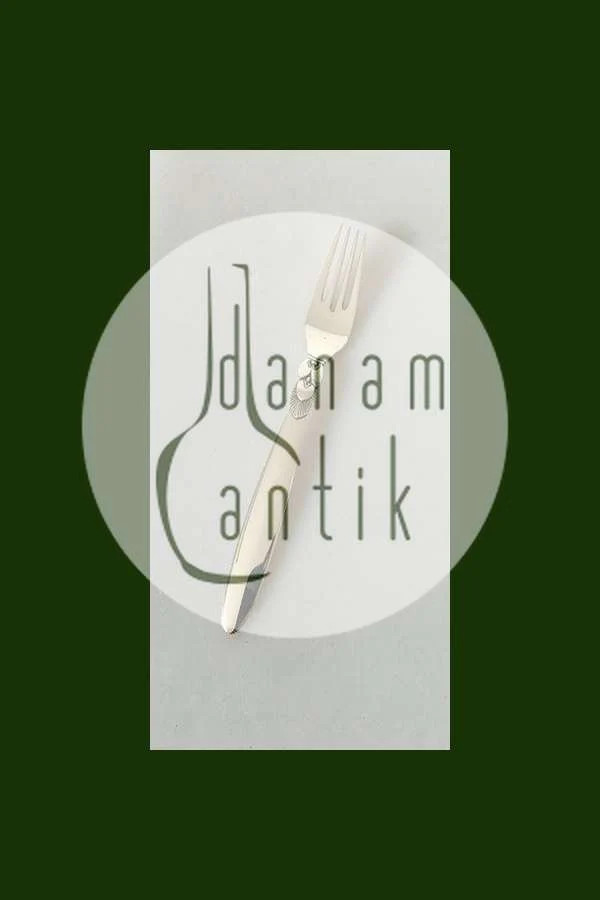 Georg Jensen Sterling Silver Cactus Child Fork No 082