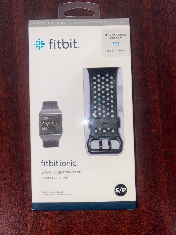 Fitbit Ionic Sport Accessory Band Bracelet Size Small Black