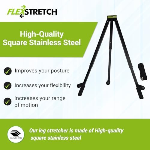 Premium 3-Bar Leg Stretcher Device | Adjustable Flexibility Equipment for
