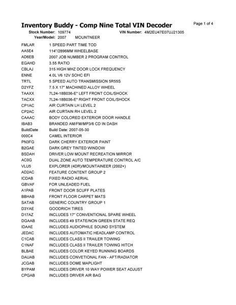 Radiator Core Support Fits 06-10 EXPLORER 10281803
