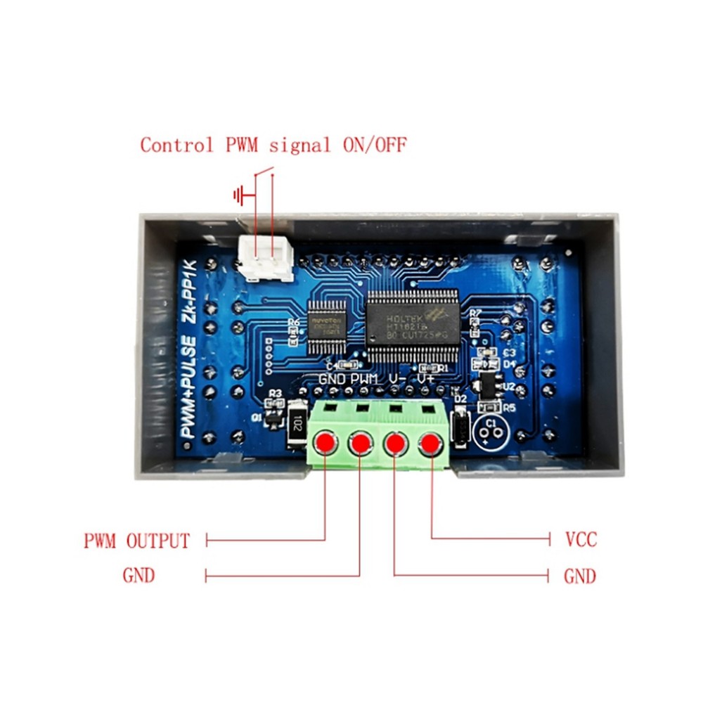Adjustable PWM Signal Generator Module Pulse Frequency Duty Cycle Square Wave UE