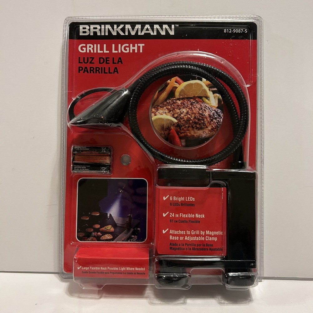 Brinkmann Grill Premium LED light For Grill Handle 812-9087-S Please Read