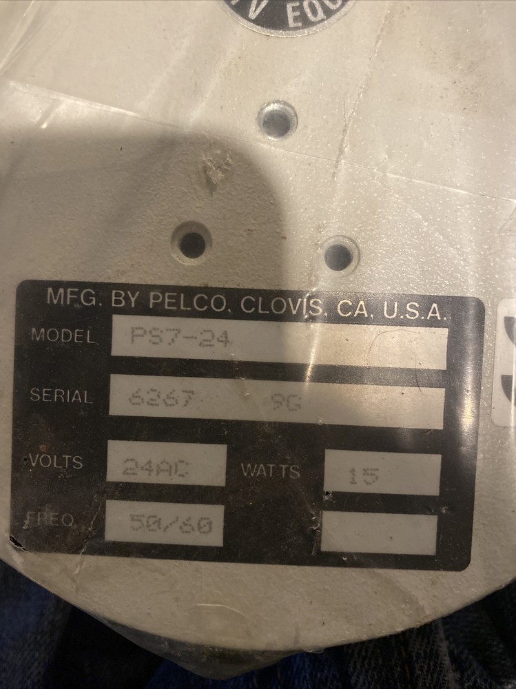 Pelco PS7-24 24 V AC Scanner