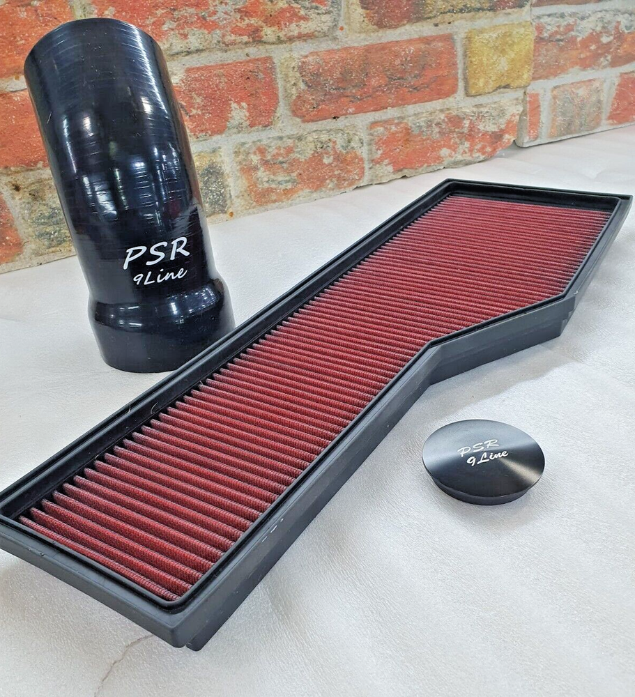 Porsche 997 Performance Induction Upgrade Air Filter & Resonator Box Kit Black