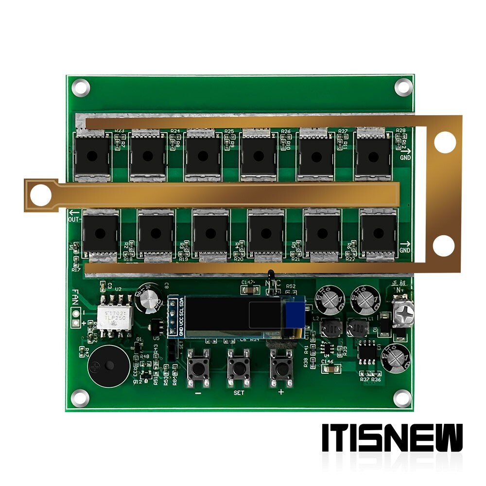 18650 Lithium Spot Welder Module Support for Farad Capacitor with 3 Stage Pulse