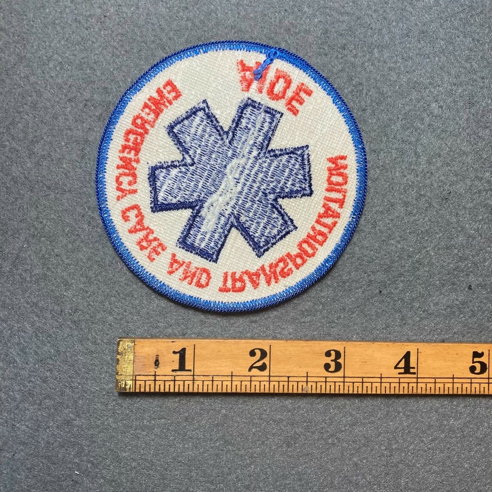 Emergency Care And Transportation Aide EMT Patch J4