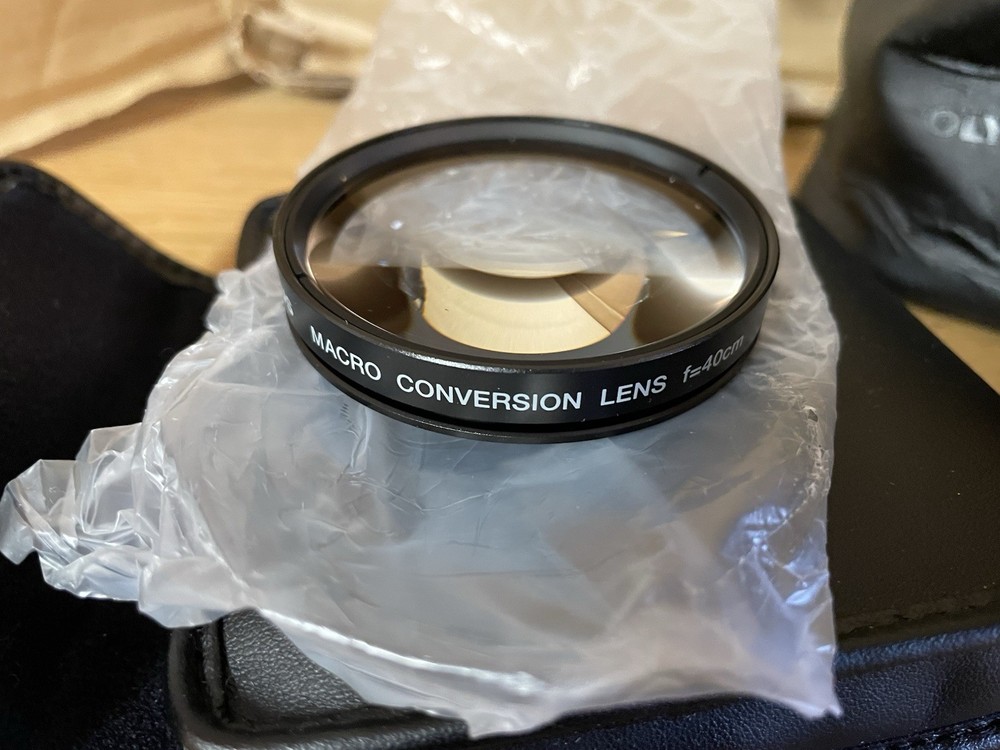 Olympus 0.7x Wide Conversion, Macro Conversion Lens 55mm & Polarizer LOT