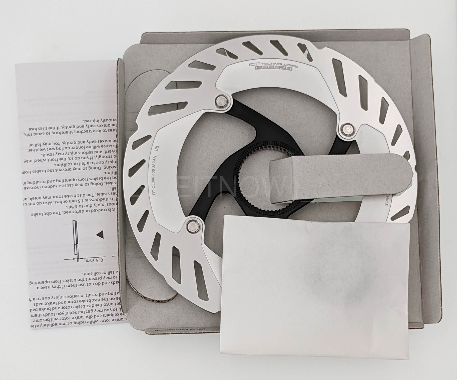 2x Shimano Ultegra GRX Bike RT-CL800 Center Lock Disc Rotors 160mm,ICE TECH