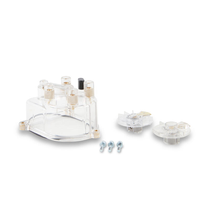 Accel Distributor Cap and Rotor Kit 11069; Translucent Cap for 1990-2000 Honda