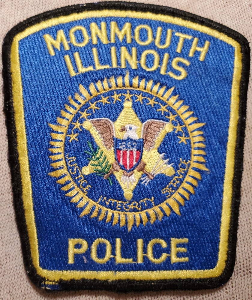 IL Monmouth Illinois Police Shoulder Patch