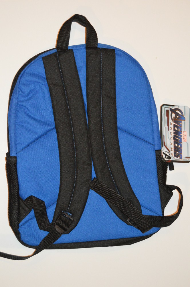 Marvel Avengers Endgame 16” Pixelated Backpack With 2 Mesh Side Pockets