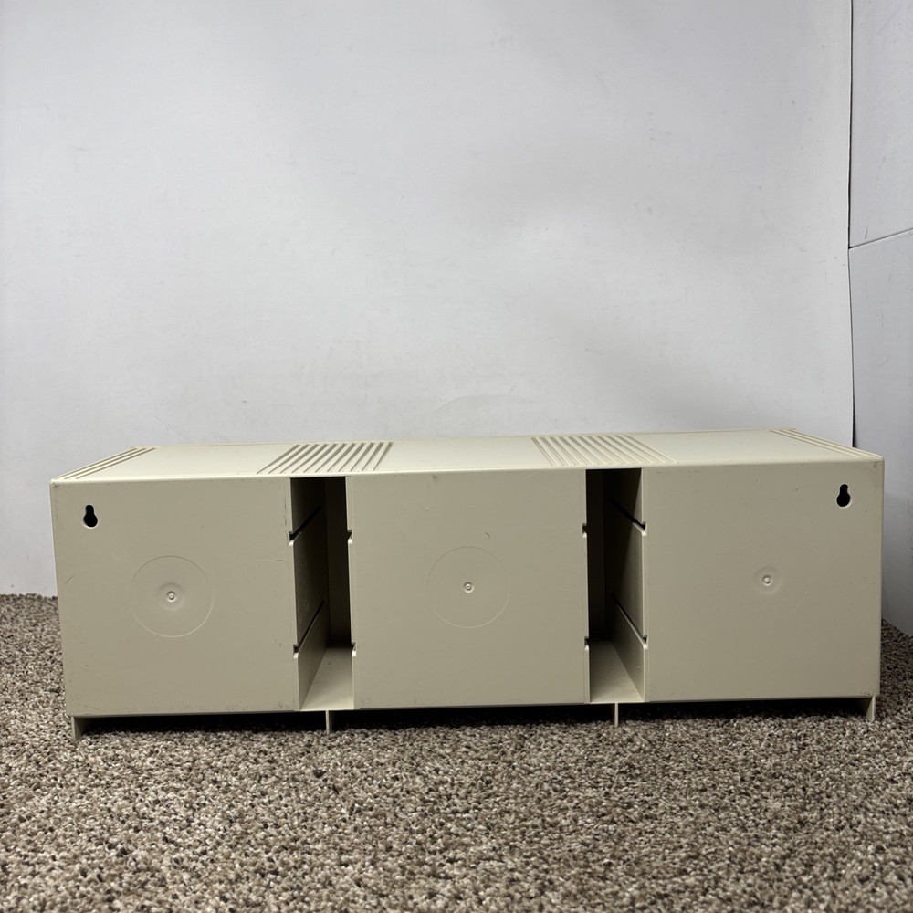 Case Logic 24 Count CD Plastic Storage Case Beige White Cd Holder