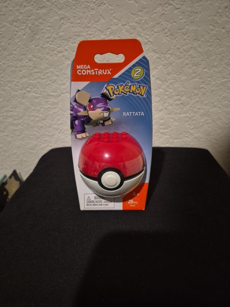 Mega Bloks Pokemon Mega Construx Series 2 Rattata Set FNL87