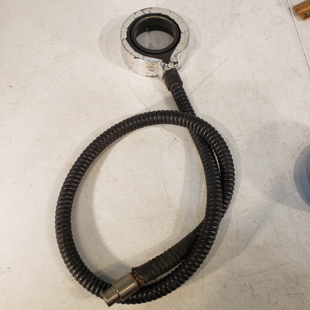 Microscope Ring Light Fiber Optic 3-3/8" OD 2" ID 34" Length